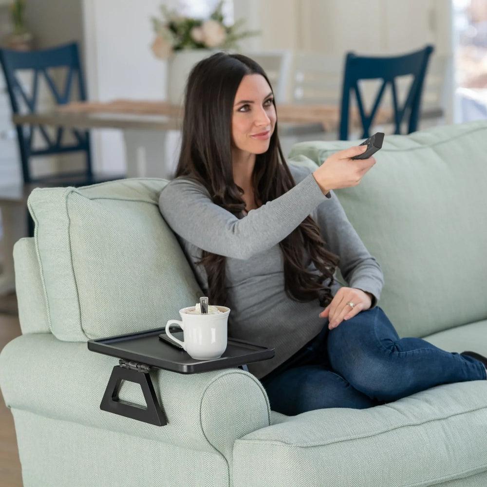 Couch Companion Adjustable Arm Table for Drinks and More