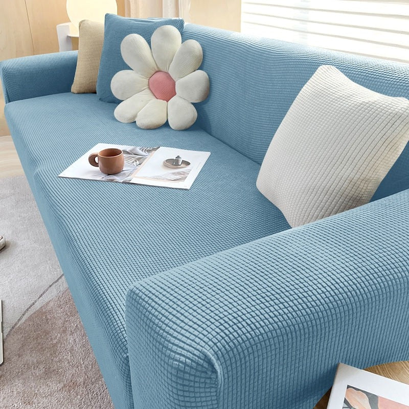 Versatile Elastic Sofa Protector – Washable Furniture Shield