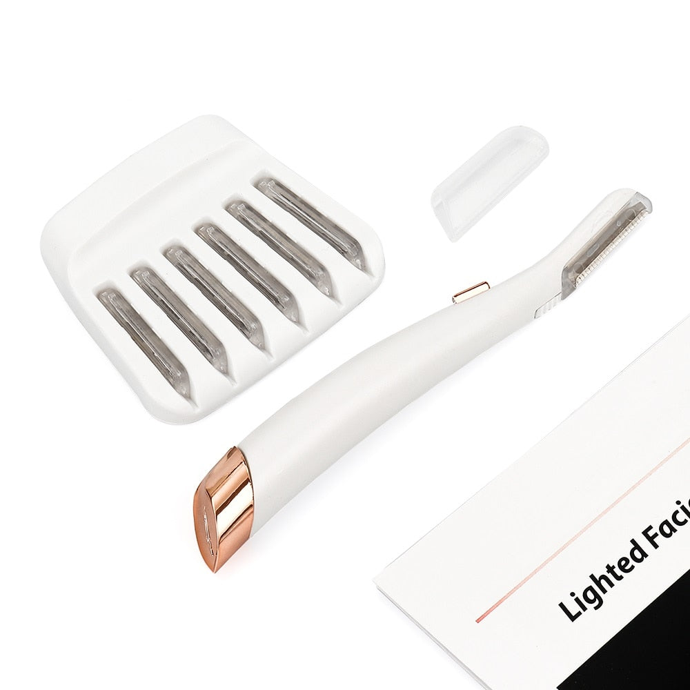 SilkenGlow Facial Hair Eliminator – Effortless Grooming Tool