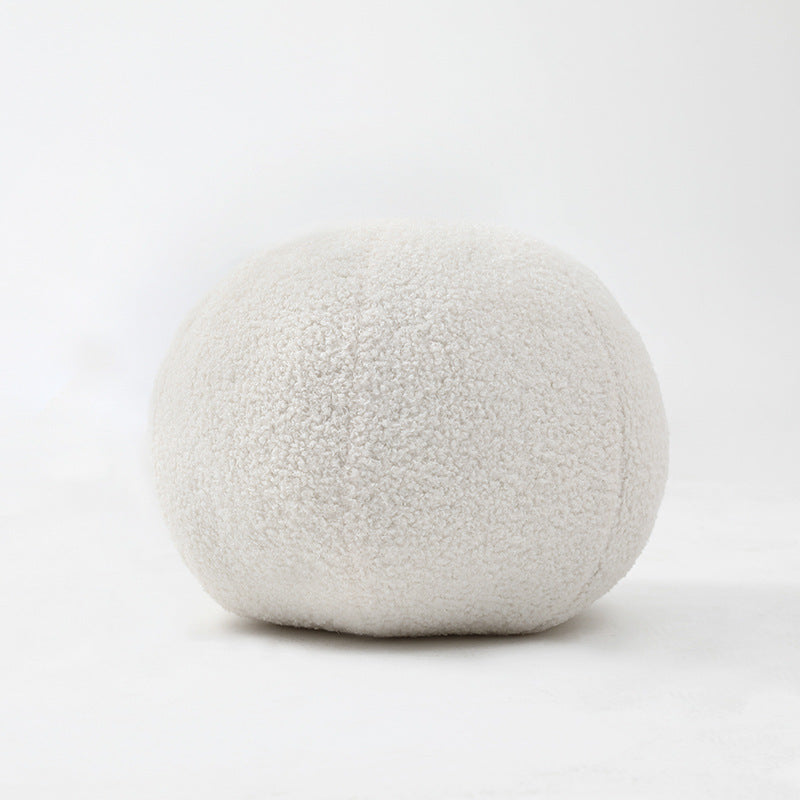 Versatile Plush Round Floor Pillow – 11.8 Inch Cozy Seating