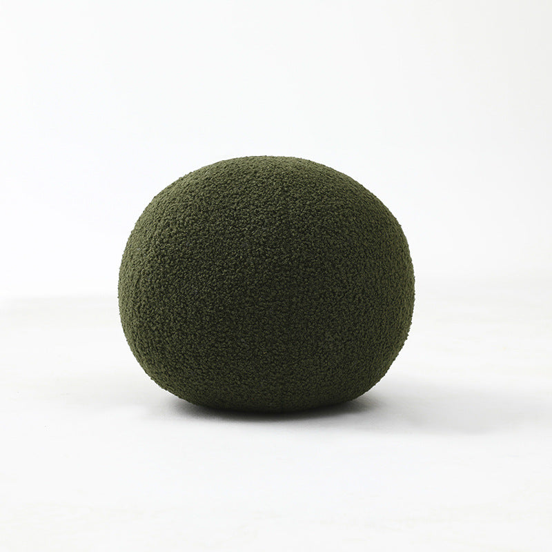 Versatile Plush Round Floor Pillow – 11.8 Inch Cozy Seating