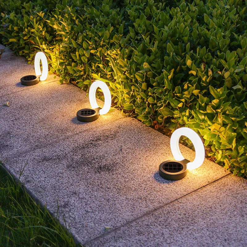 Solar Ground Light | 360-Degree Adjustable | Automatic Dusk Sensor