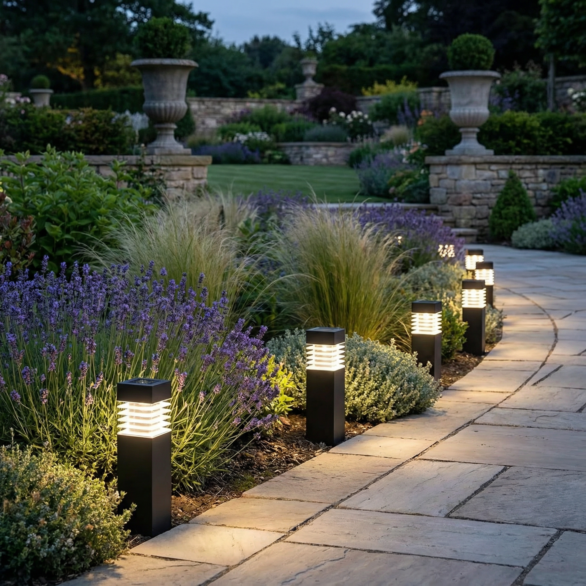 Waterproof Solar LED Ground Lights | Automatic Operation