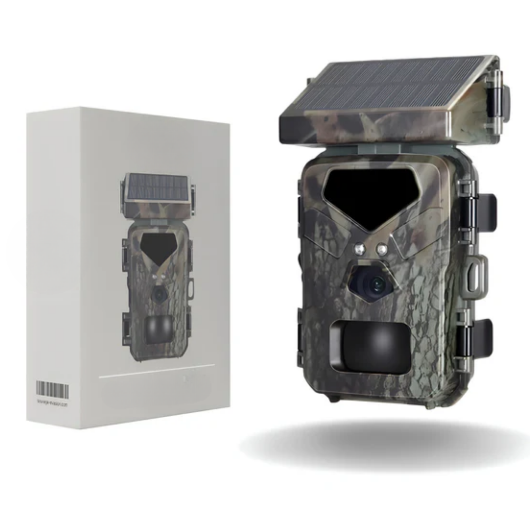 Eco-Friendly Outdoor Surveillance Camera for Wildlife & Property