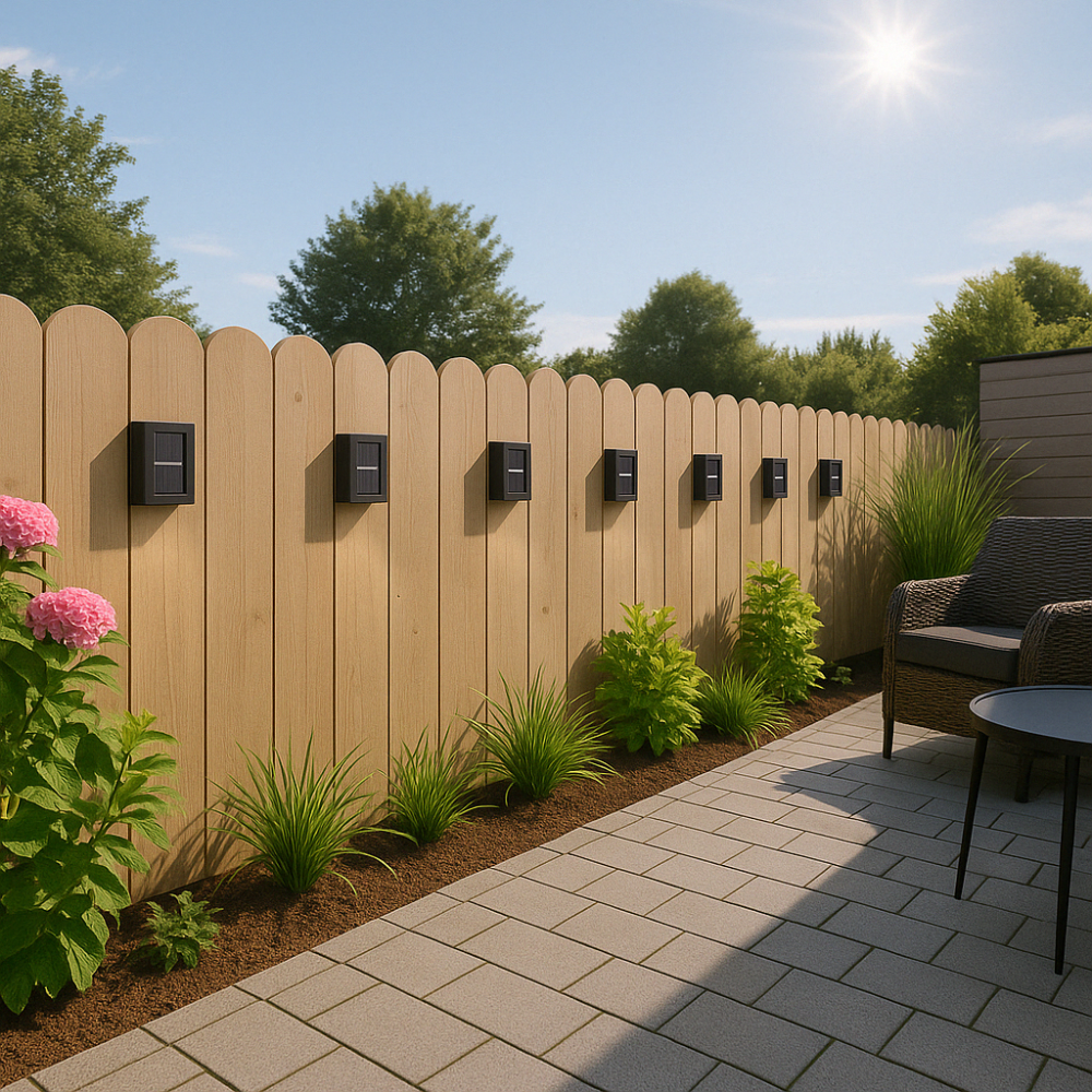 Wireless Solar LED Outdoor Wall Lights | 8-Hour Light Duration | Motion Sensor