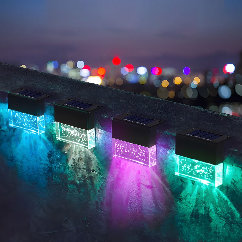 Illuminating Solar Acrylic Step Light for Safety & Style