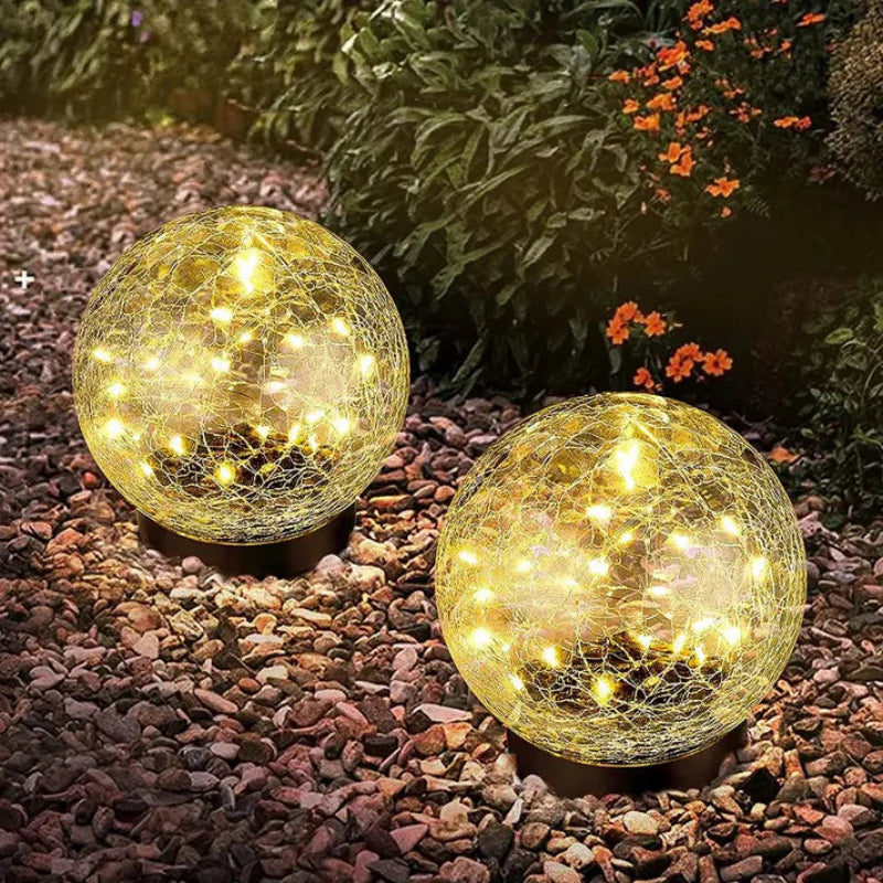 Eco-Friendly Solar Outdoor Light with Warm Glow