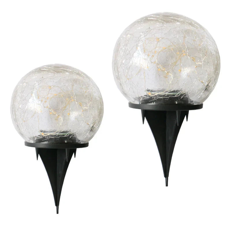 Eco-Friendly Solar Outdoor Light with Warm Glow