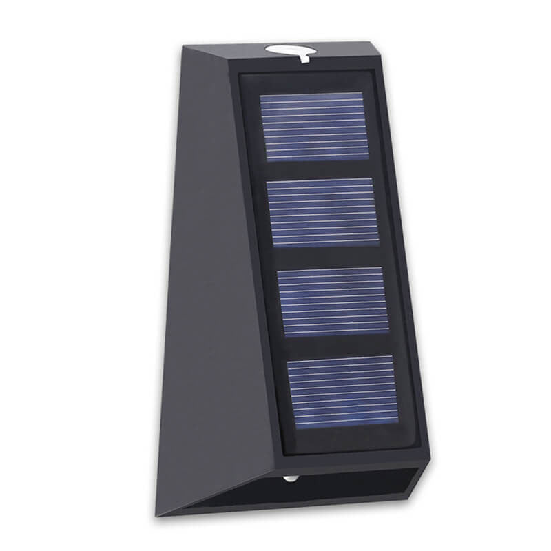 Solar-Powered RGB Outdoor Wall Light – Compact & Versatile