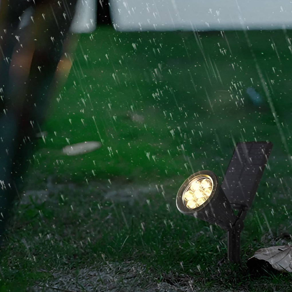 Eco-Friendly Outdoor LED Spotlight with Adjustable Colors
