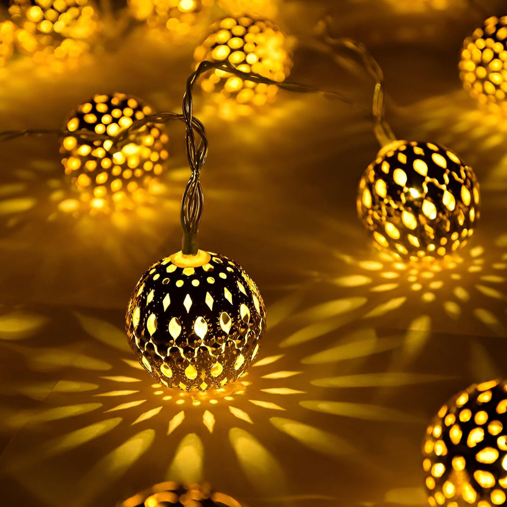 Eco-Friendly Solar LED String Lights for Outdoor Ambiance