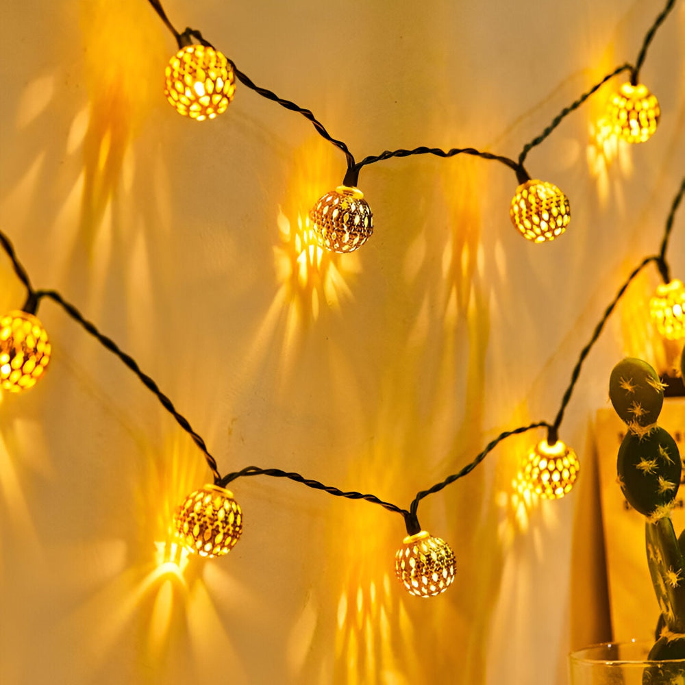 Eco-Friendly Solar LED String Lights for Outdoor Ambiance