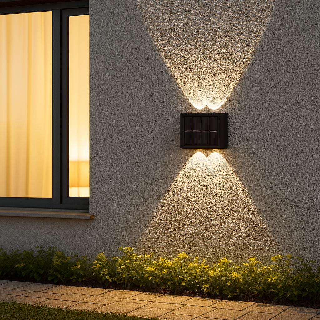 EcoSmart Solar Wall Lights – Energy-Efficient Outdoor Illumination