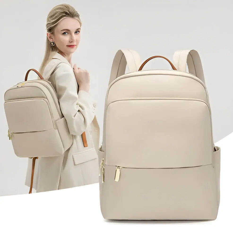 Ava Chic Waterproof Backpack – Elegant Travel & Laptop Carrier