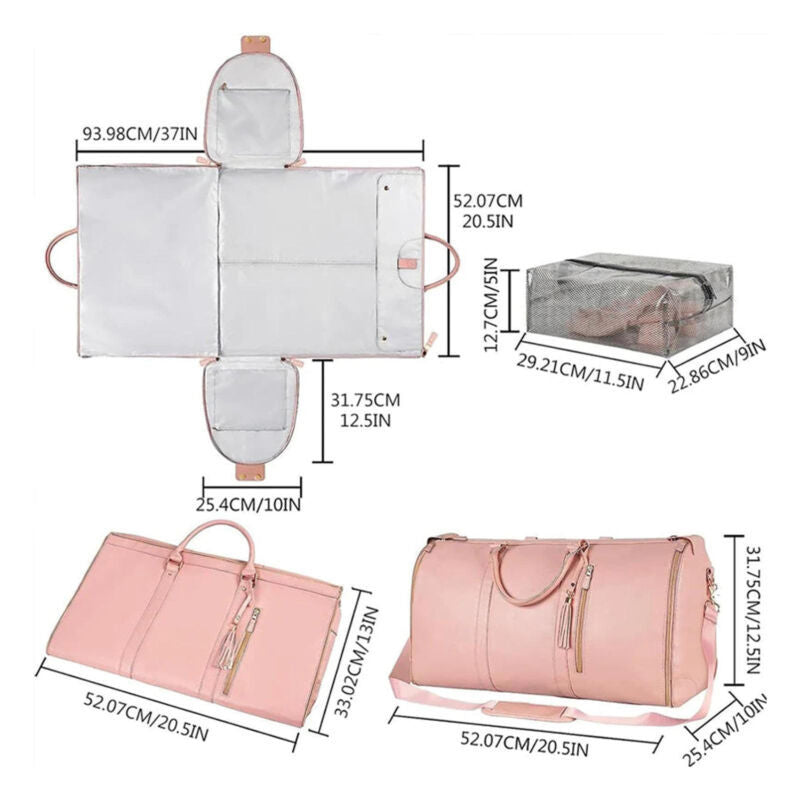 Generous Wheeled Travel Luggage with Smart Storage Solutions
