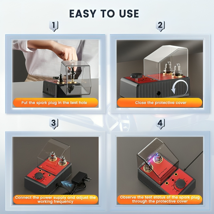 Quickly Identify Faulty Spark Plugs with SparkCheck Tool