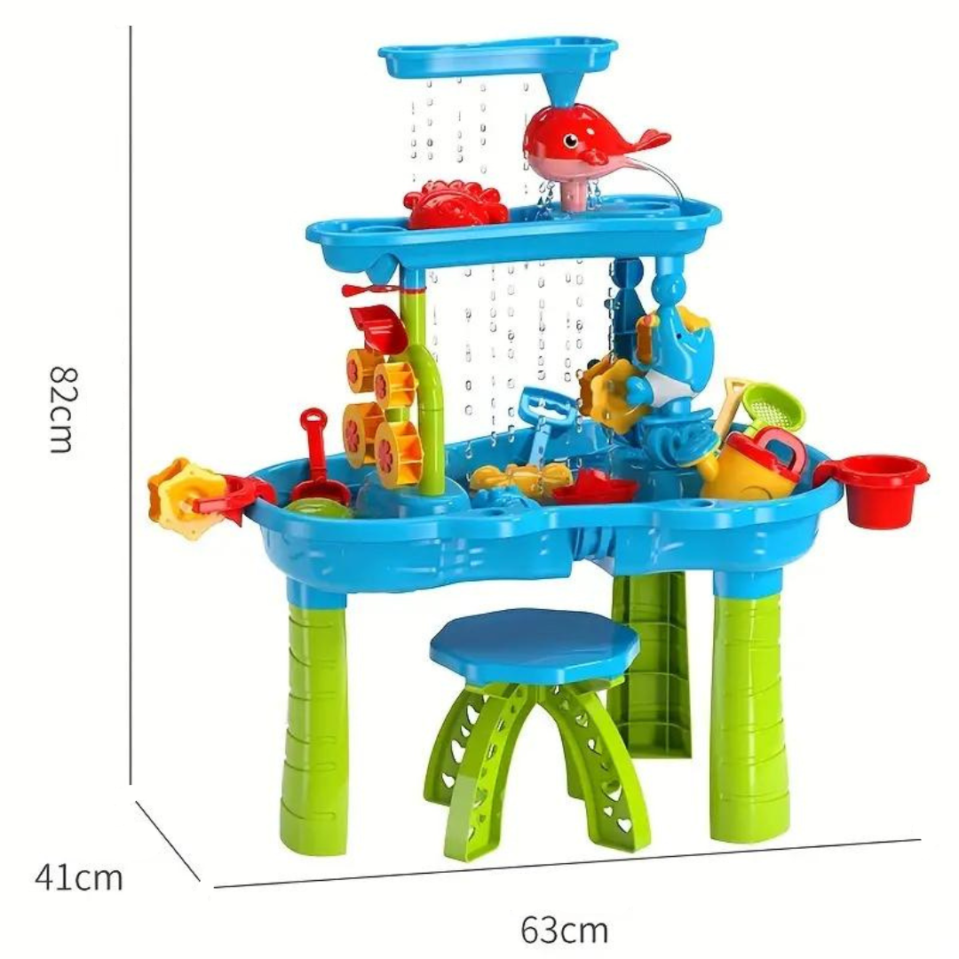 WaterPlay Adventure 3-Tier Sand and Splash Table