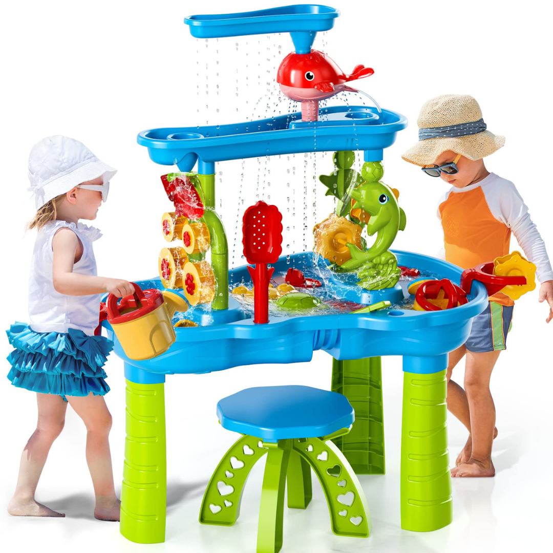 WaterPlay Adventure 3-Tier Sand and Splash Table