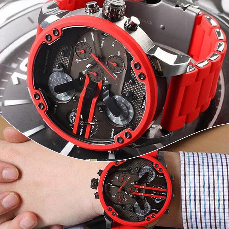 Elegant Stainless Steel Quartz Chronograph Watch for Men