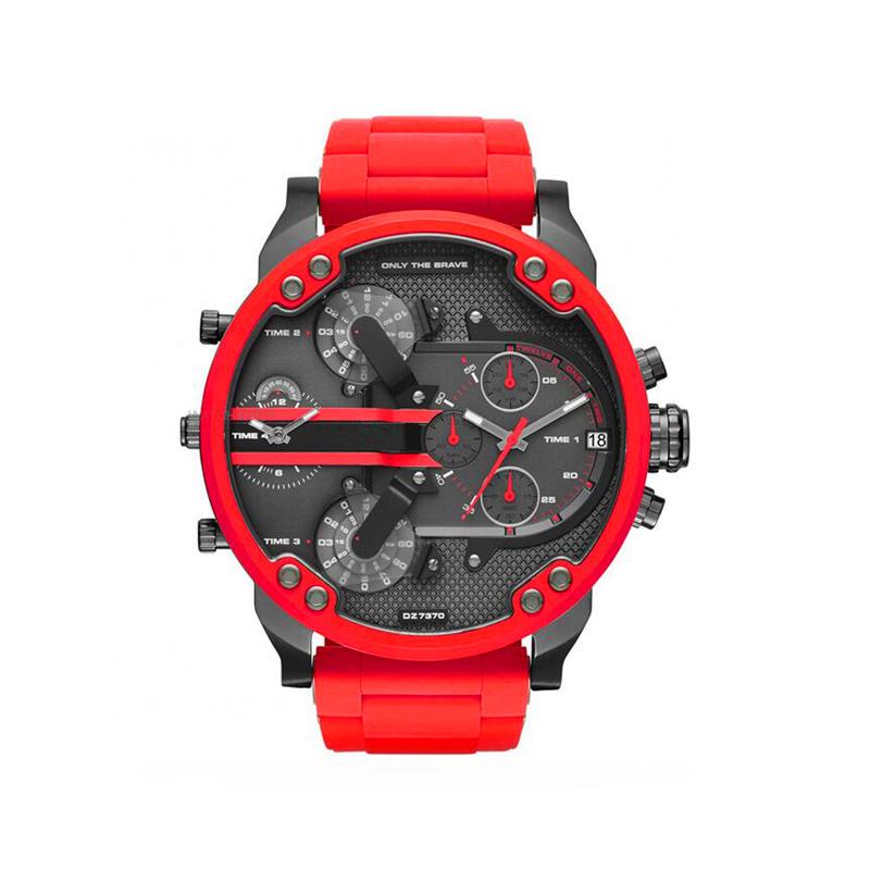 Elegant Stainless Steel Quartz Chronograph Watch for Men