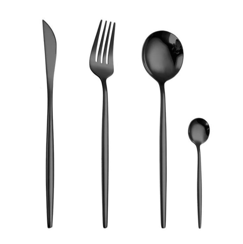Premium Stainless Utensil Collection for Everyday Dining