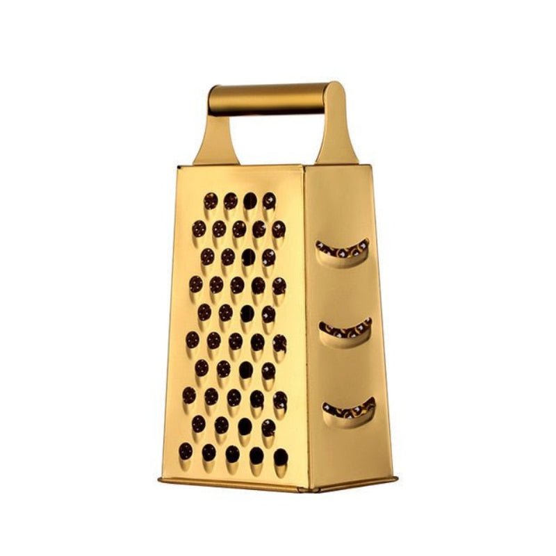 Premium Handheld Grater with Mirror Finish - 23 cm