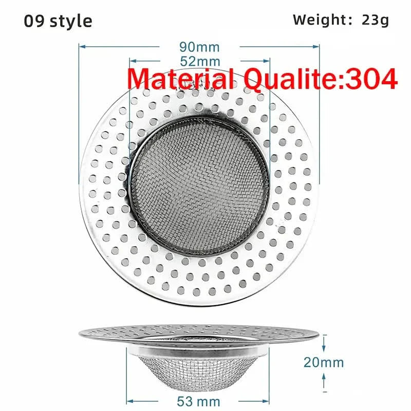 Stainless Steel Sink Strainer for Drain Protection