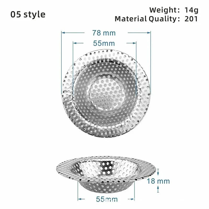 Stainless Steel Sink Strainer for Drain Protection