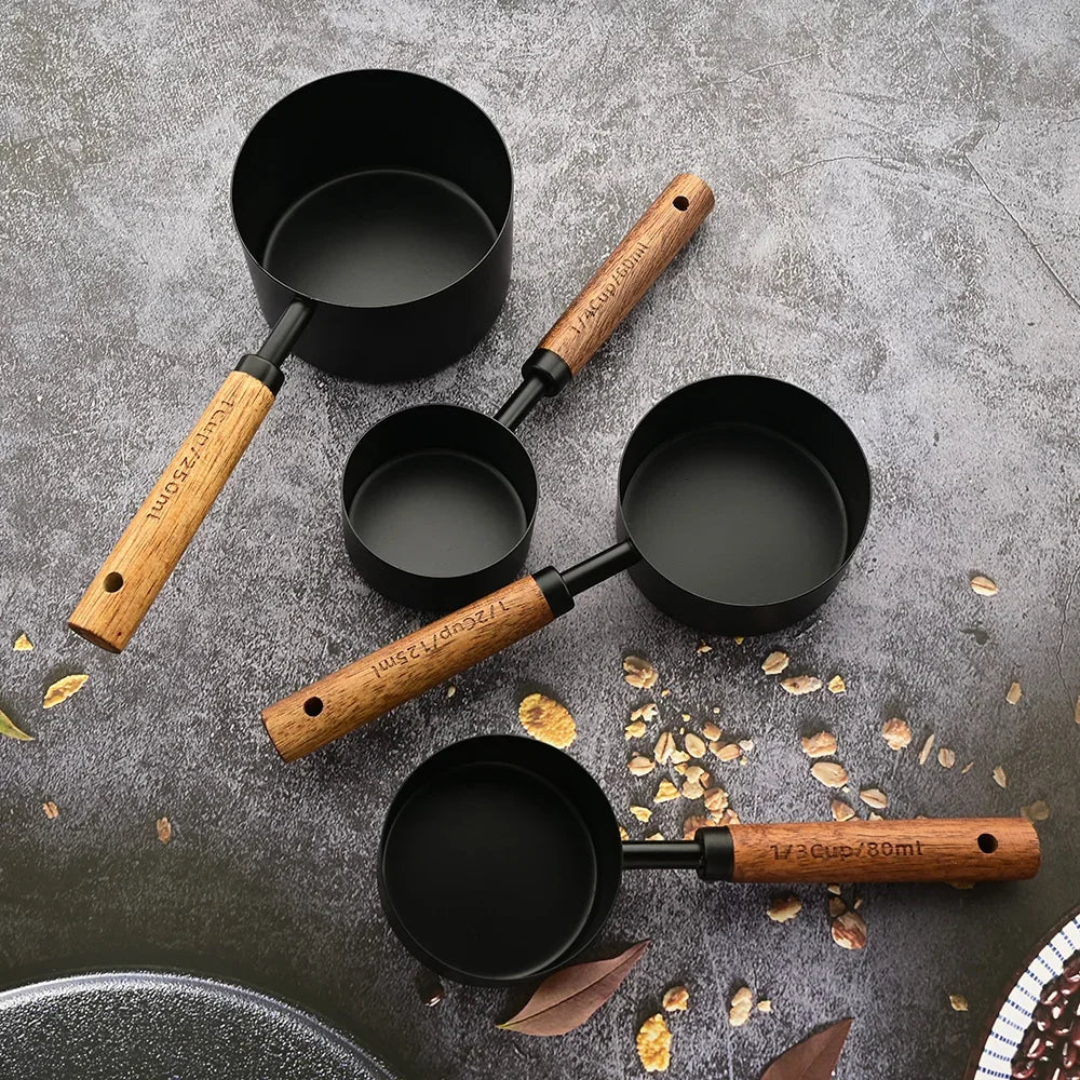 Precision Measuring Spoon Collection with Stylish Grip