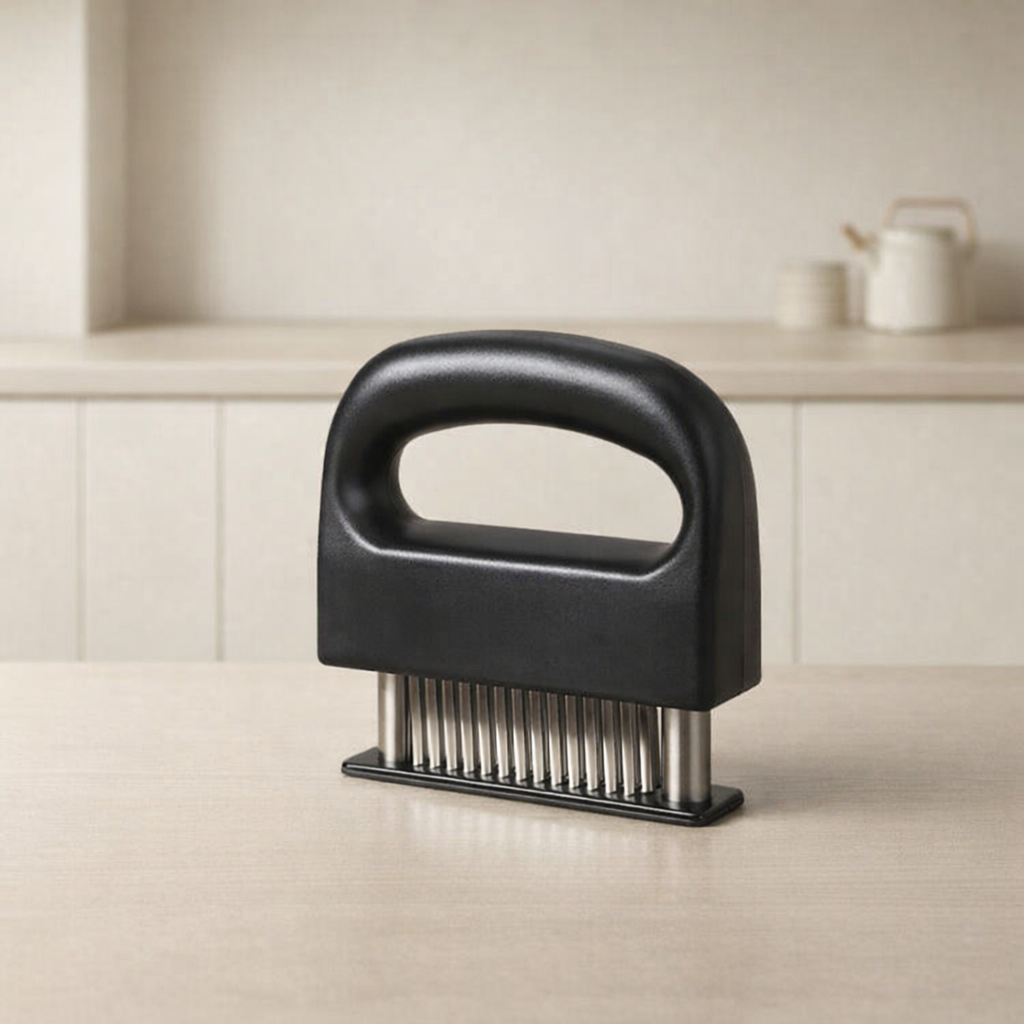 Premium Stainless Steel Meat Smasher - Perfectly Tenderize Every Cut