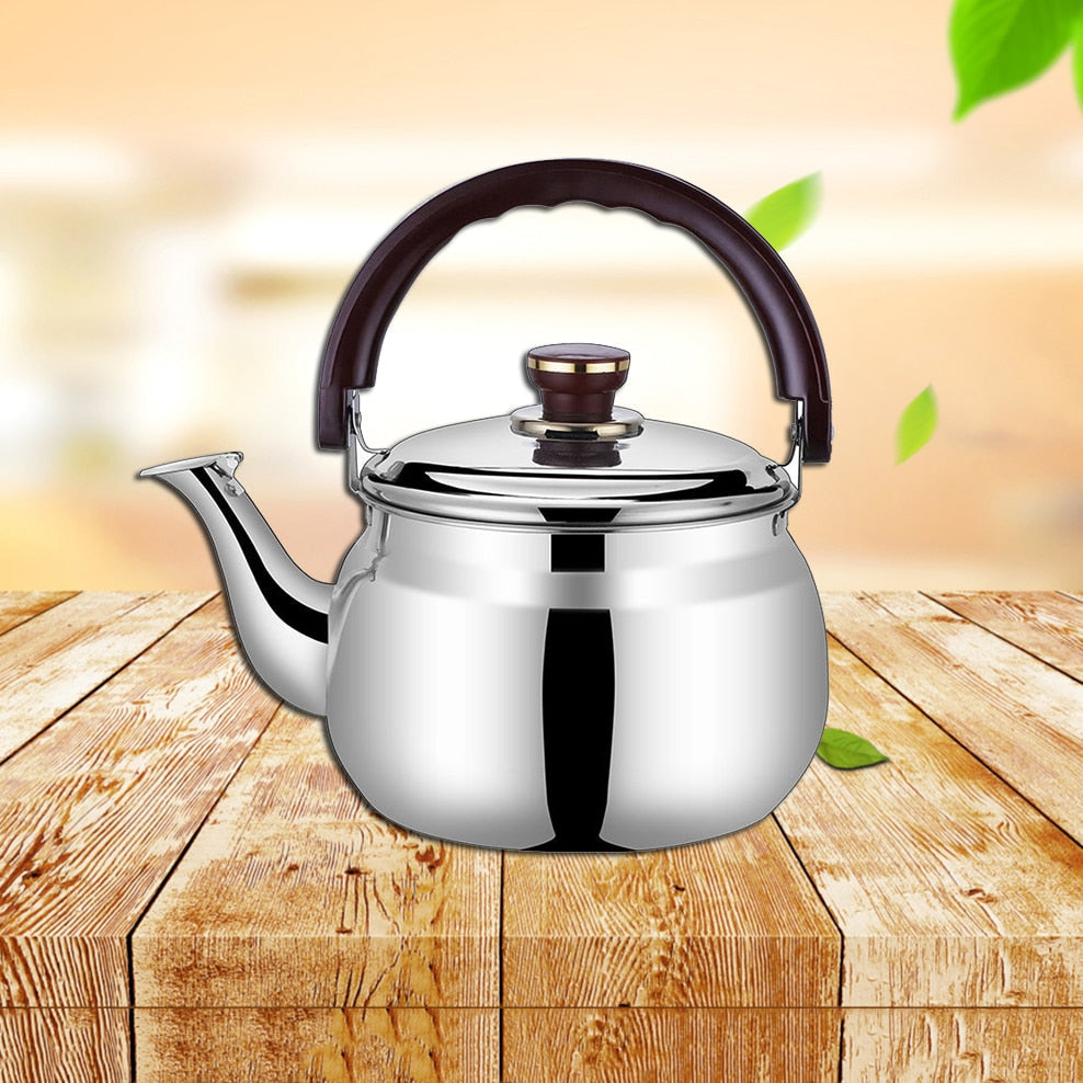 SwiftBoil - Premium Stainless Steel Whistling Kettle with Comfortable Grip