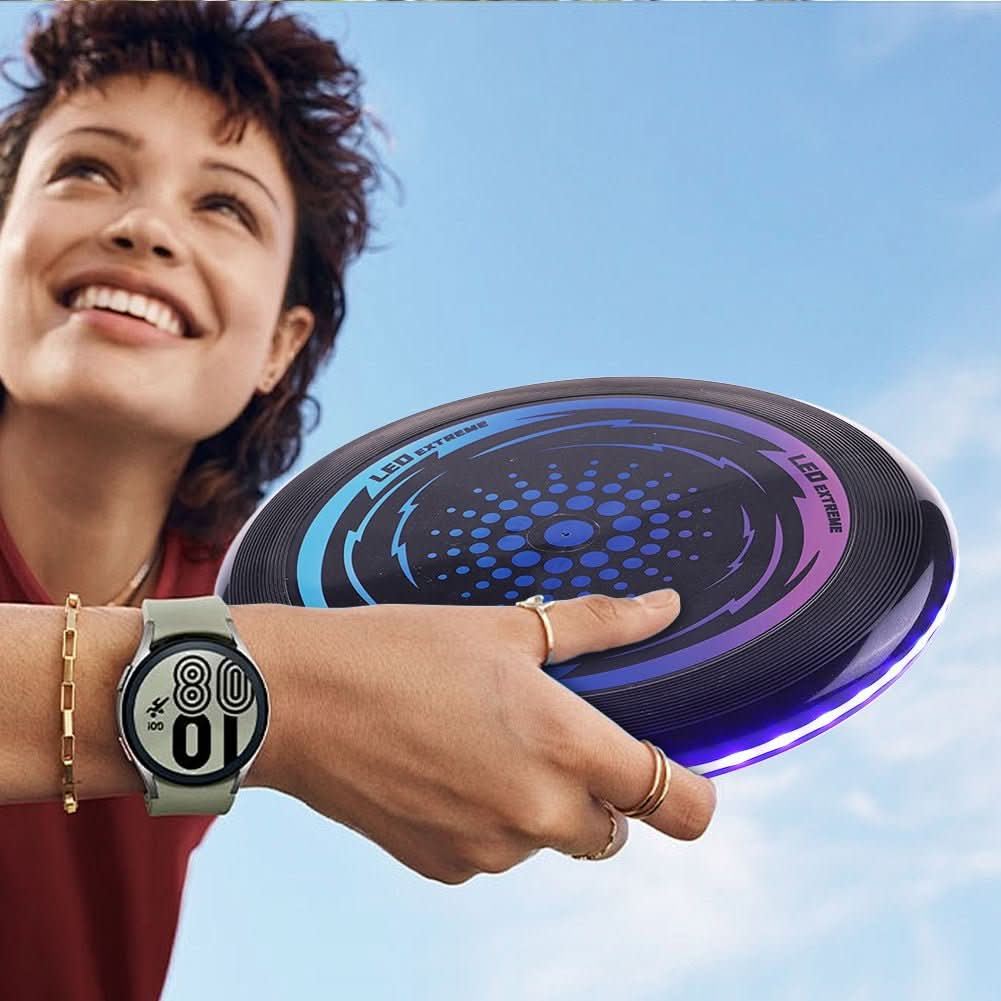 Illuminate Your Evenings with the Light-Up Frisbee