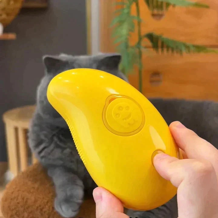 Pet Handheld Steam Brush for Easy Grooming