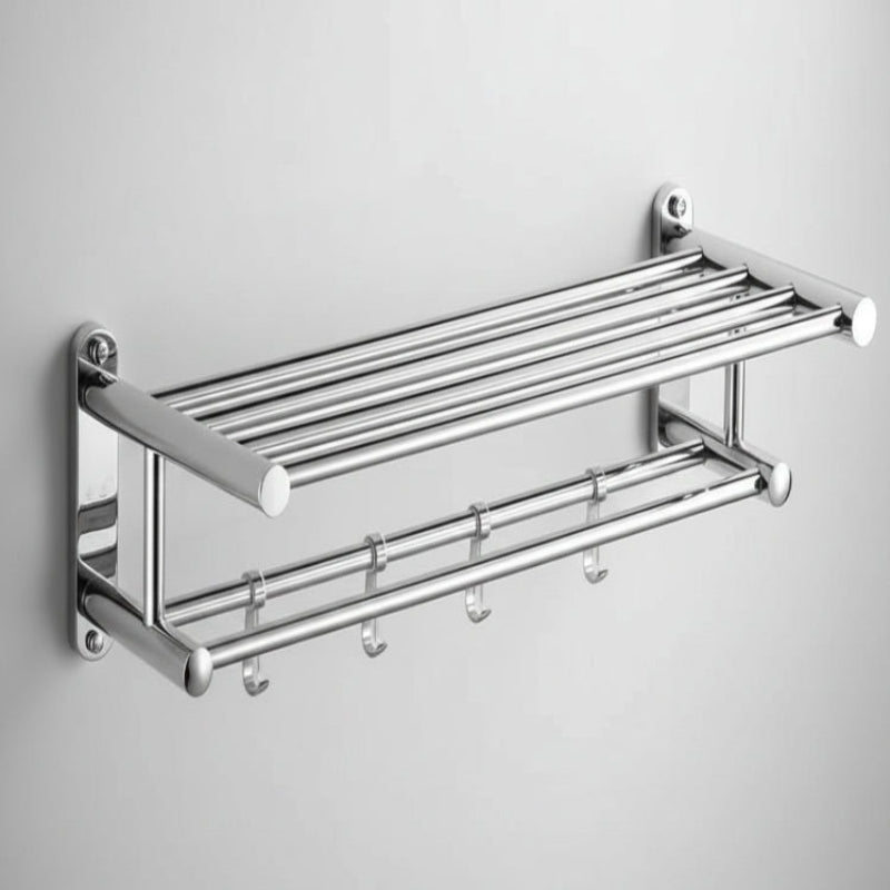 Sleek Stainless Steel Towel Rack for Any Bathroom Style