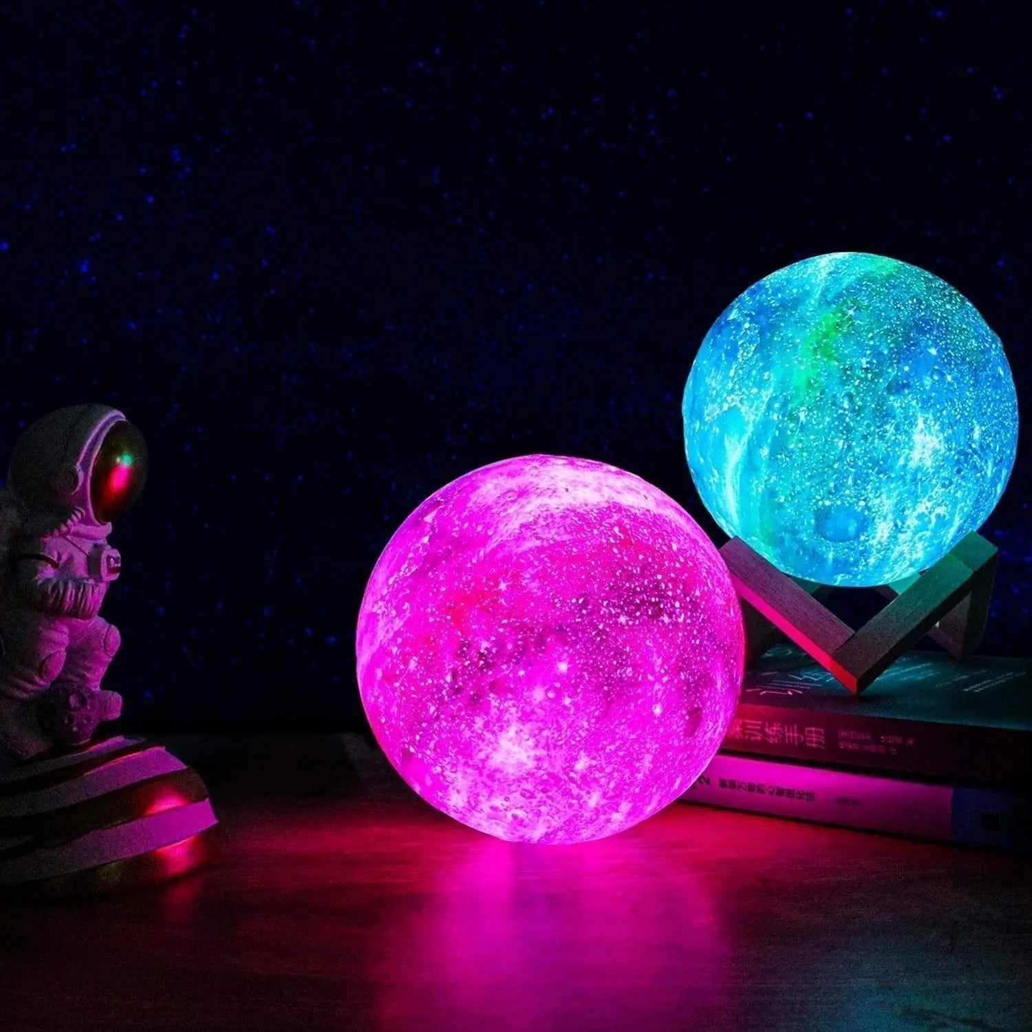 Touch-Controlled Night Light with Star Design