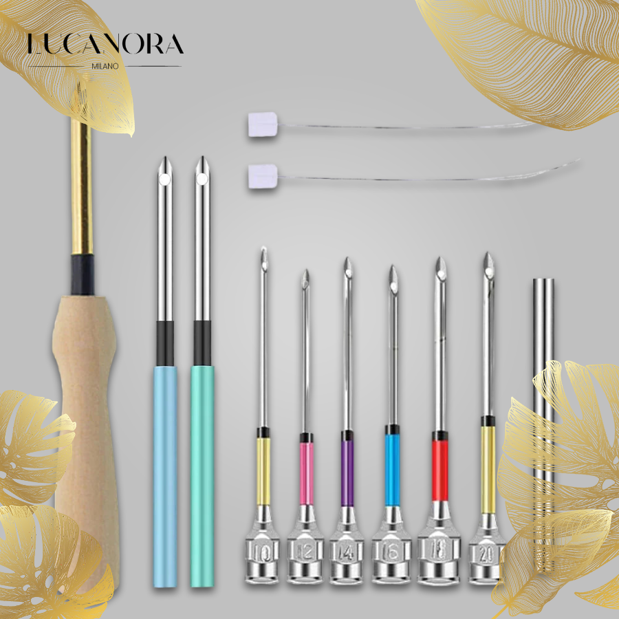 ThreadMuse™ Needle Set — Create Stunning Embroidery Effortlessly and Amaze Every Eye