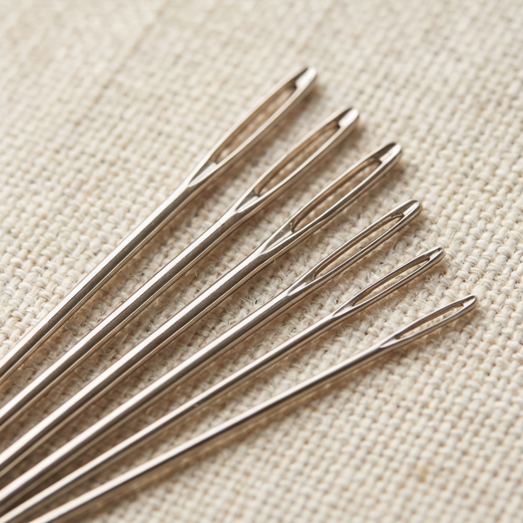 Embroidery Step-by-Step Book Set with 106 Stitches for Linen Pages