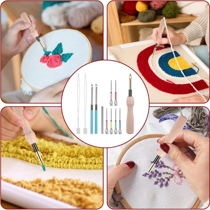 Embroidery Set | Precision Stitching Tool | Ergonomic Comfort Handle