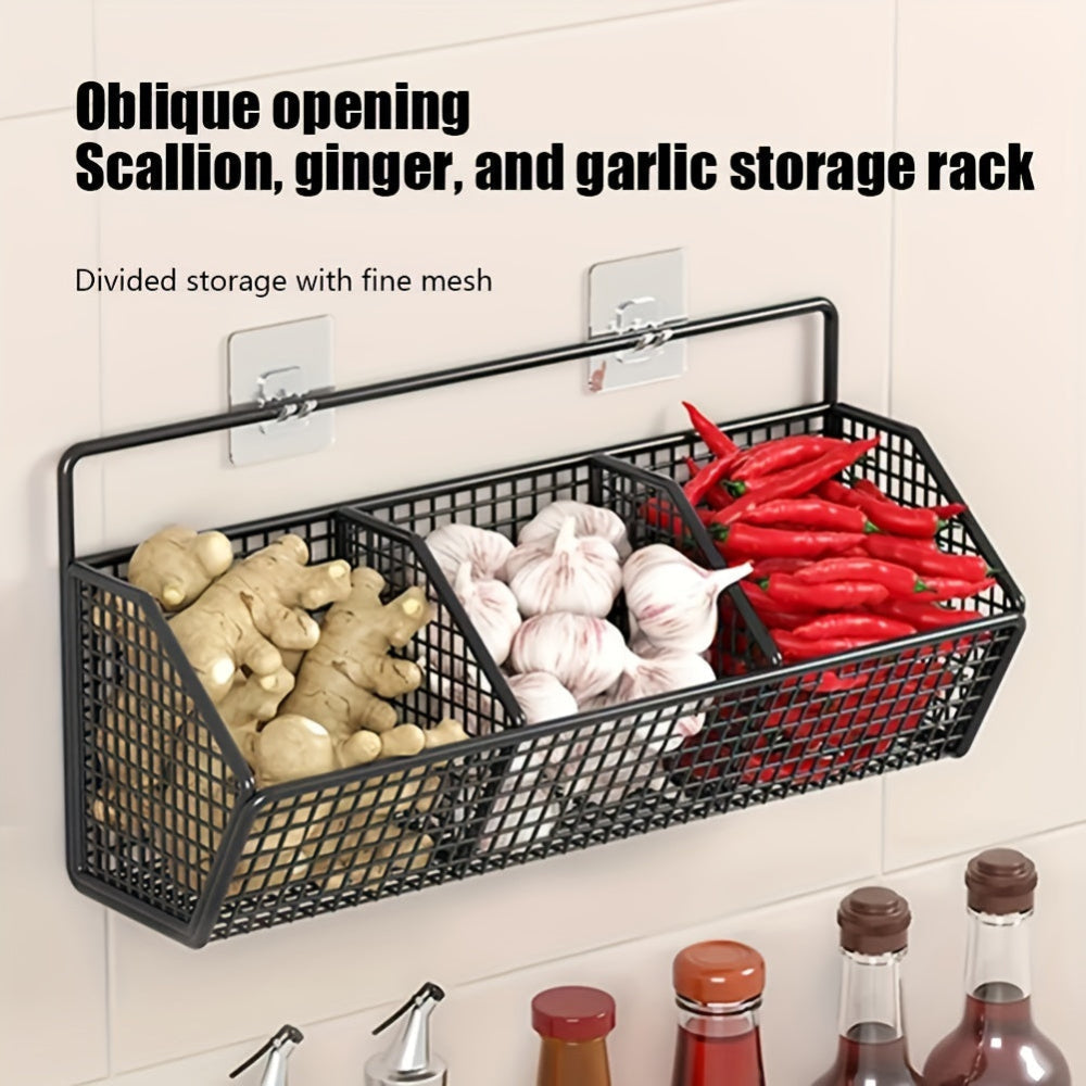 Elevate Your Kitchen with a Chic Wall-Mounted Storage Basket