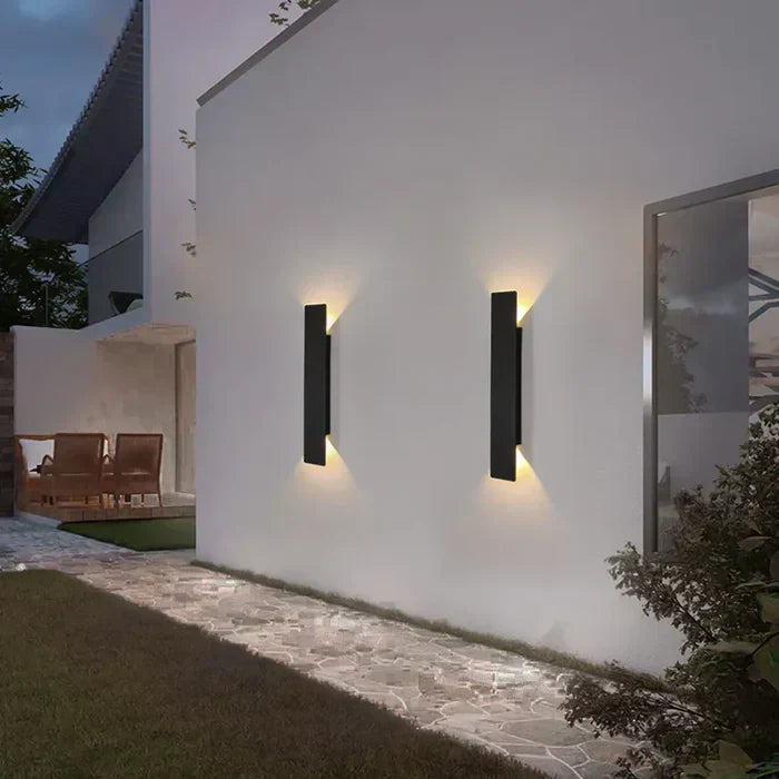 All-Weather LED Outdoor Wall Light for Gardens and Patios