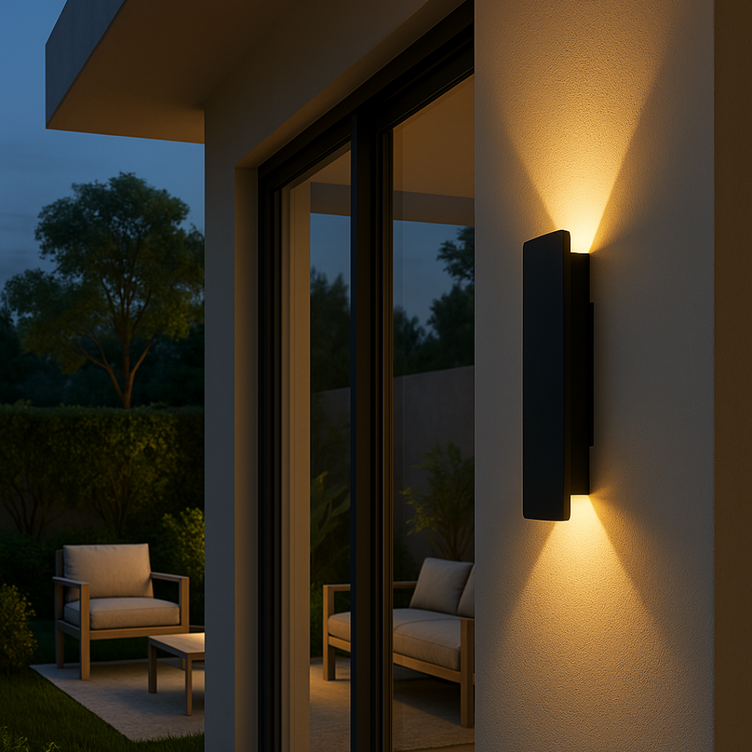 Modern Weather-Resistant LED Outdoor Wall Lamp