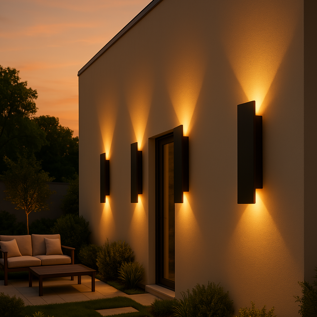 Modern Weather-Resistant LED Outdoor Wall Lamp