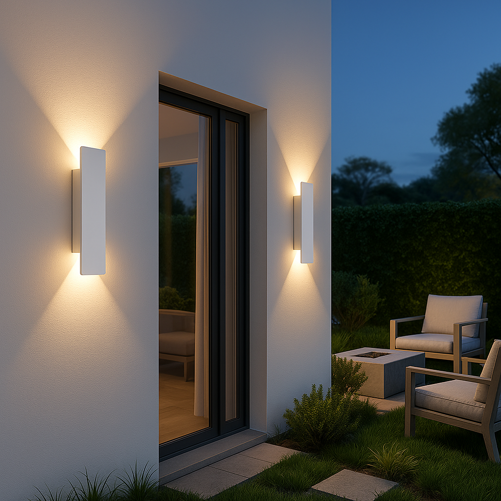 Modern Weather-Resistant LED Outdoor Wall Lamp