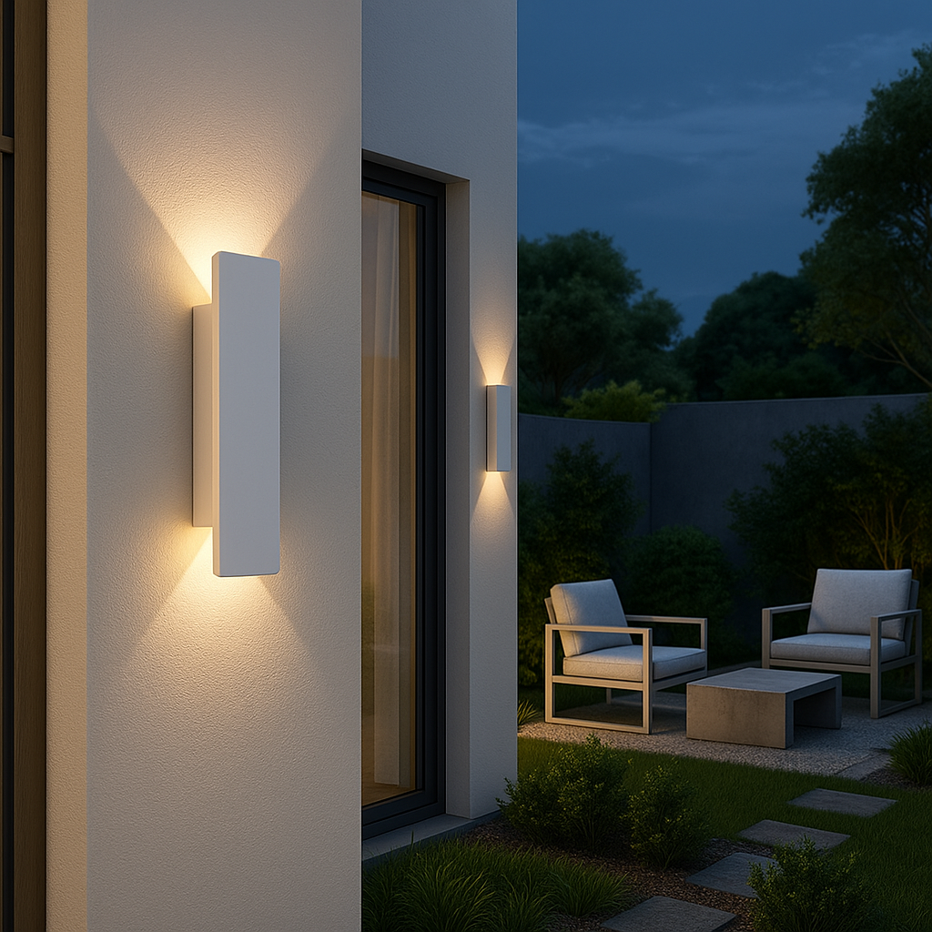 Modern Weather-Resistant LED Outdoor Wall Lamp