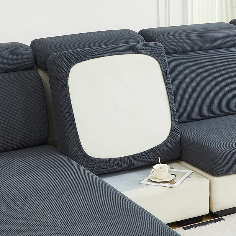 Versatile Stretch Sofa Protector - Washable and Pet-Friendly