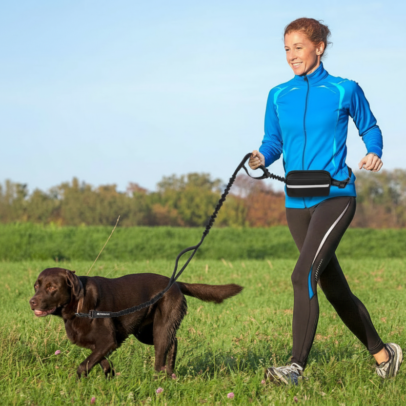 FREEDOMWALK - Hands-Free Dog Leash with Secure Harness