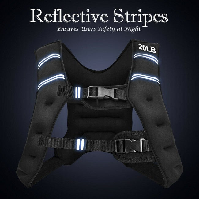 PowerLift Adjustable Weighted Vest for Enhanced Training