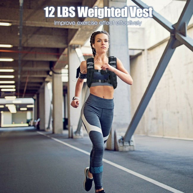 PowerLift Adjustable Weighted Vest for Enhanced Training