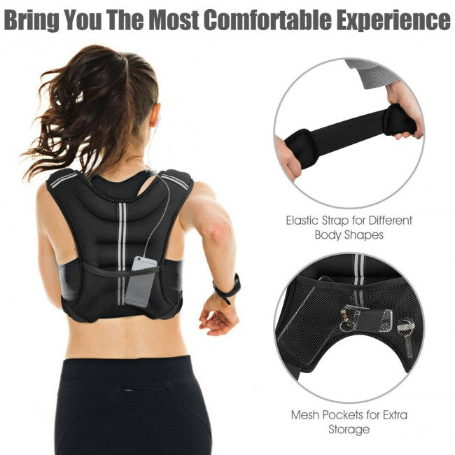 PowerLift Adjustable Weighted Vest for Enhanced Training