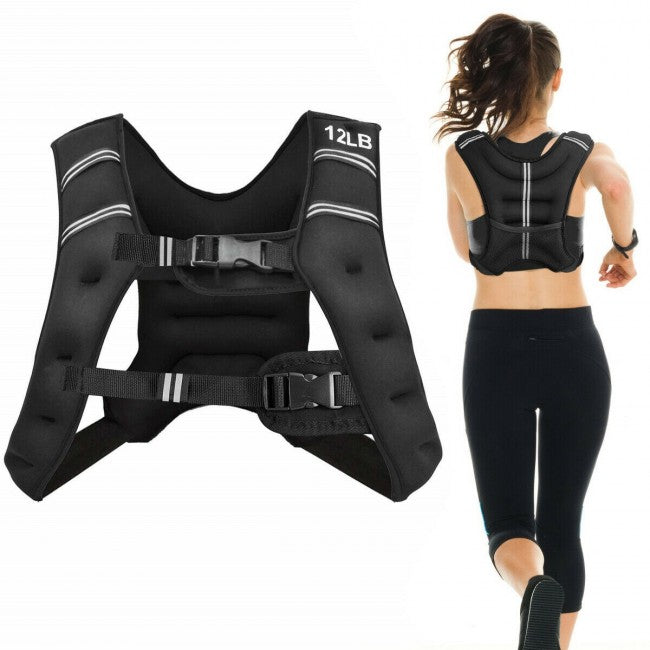PowerLift Adjustable Weighted Vest for Enhanced Training